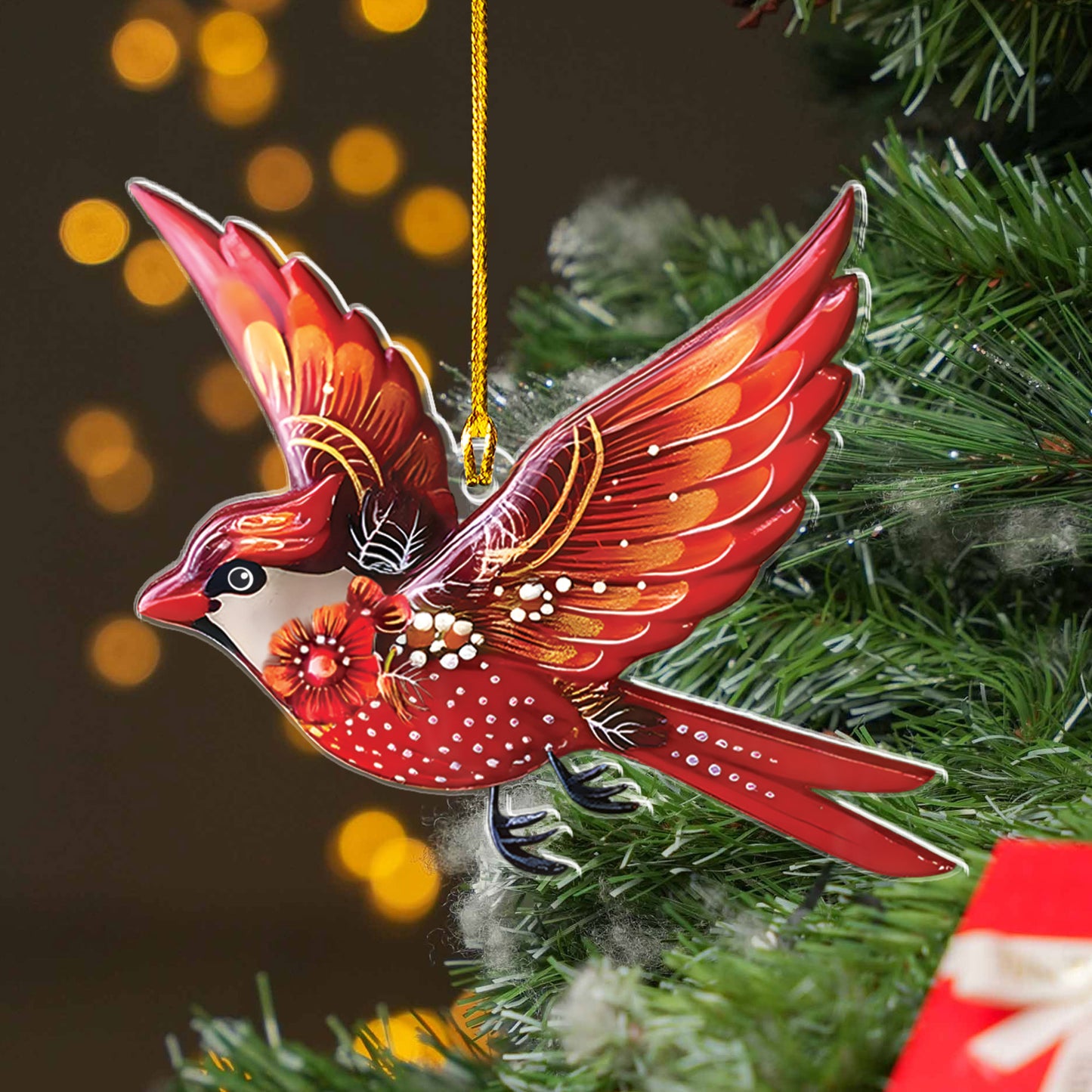 Cardinal Ornament