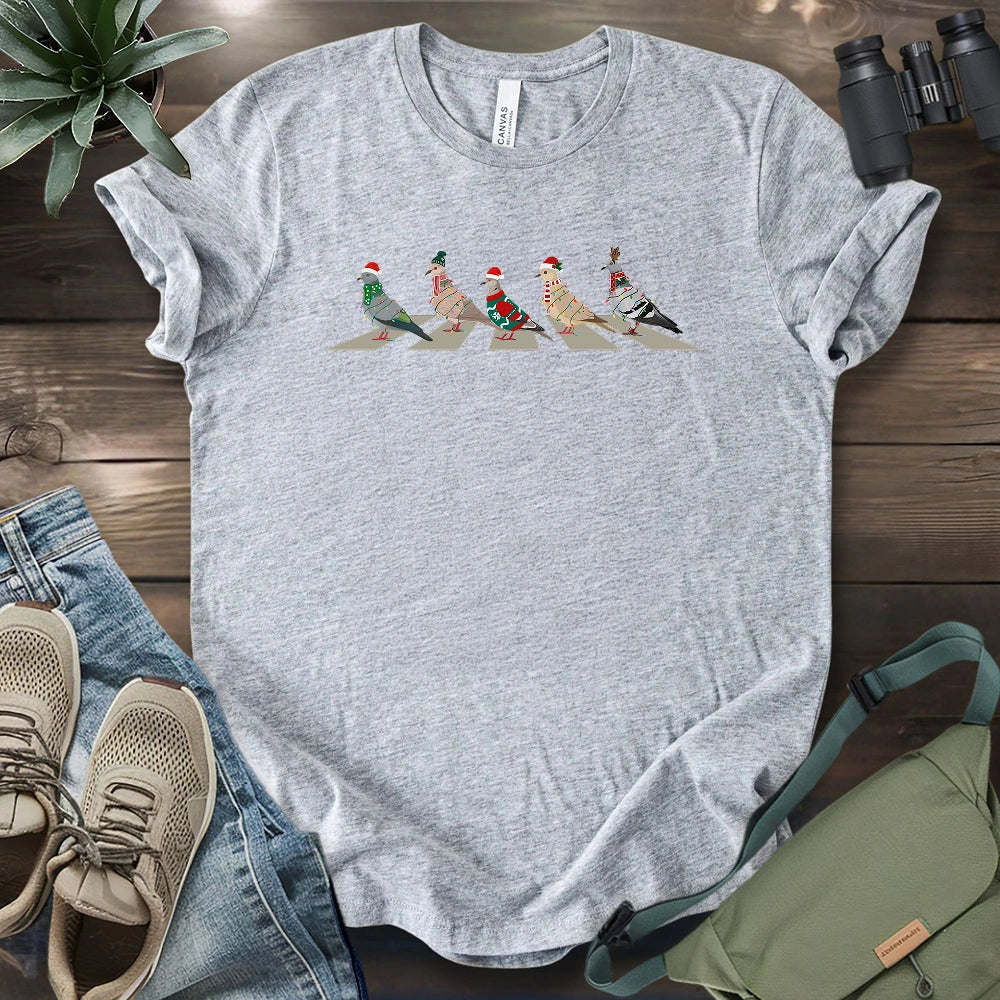 Pigeons on Abbey Road T-shirt