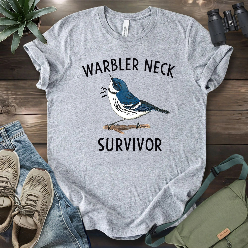 Warbler Neck Survivor T-shirt