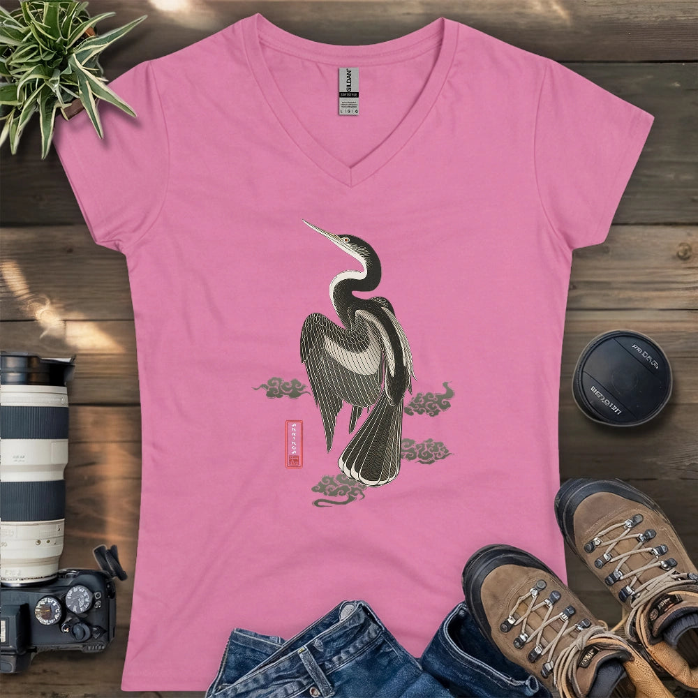 Anhinga Grace Lady V-neck