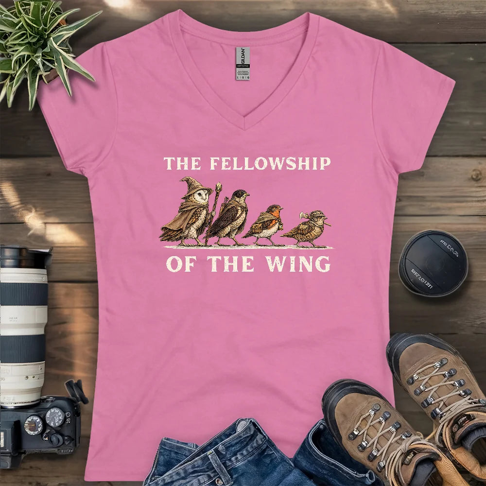 Fellowship Of The Wing Lady V-neck
