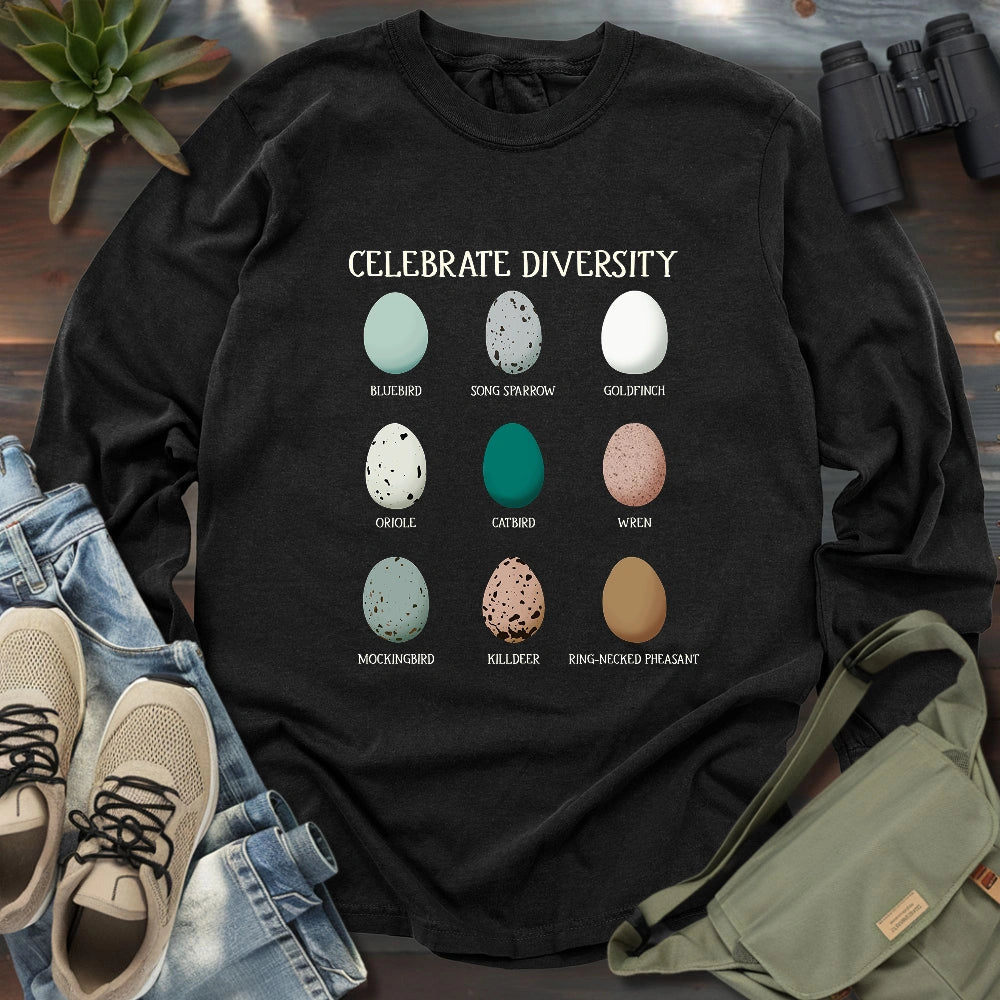 Celebrate Egg Diversity Long Sleeve T-shirt