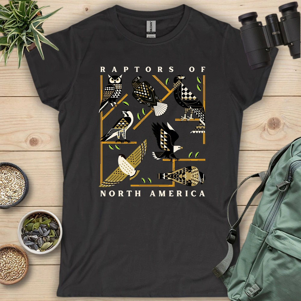 Geometric Raptors Of America Women's T-shirt