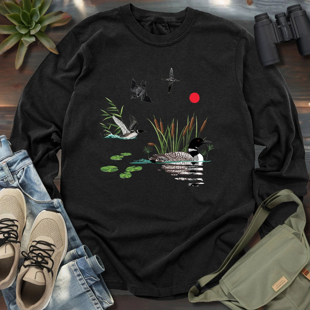 Loon Landing Long Sleeve T-shirt