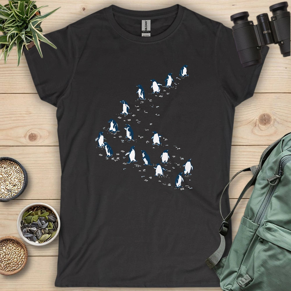 March of the Penguins Women's T-shirt