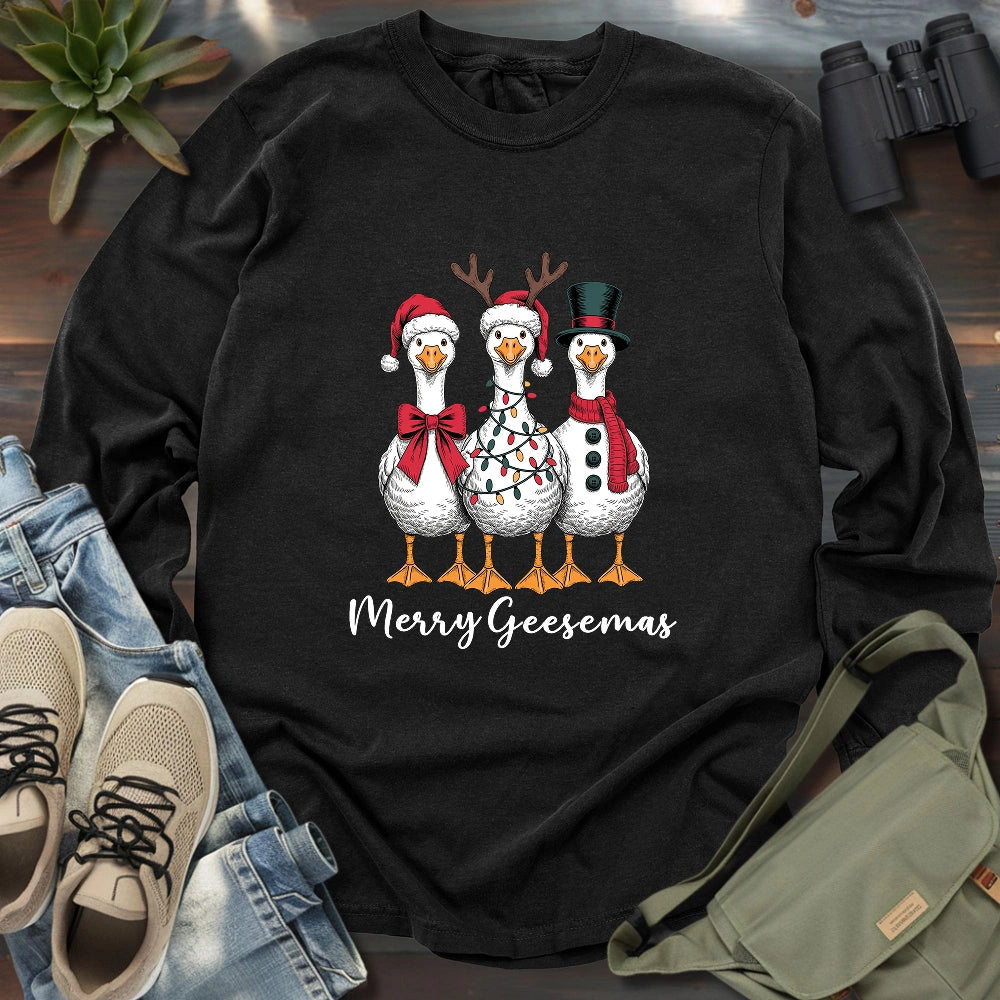 Merry Geesemas Long Sleeve T-shirt