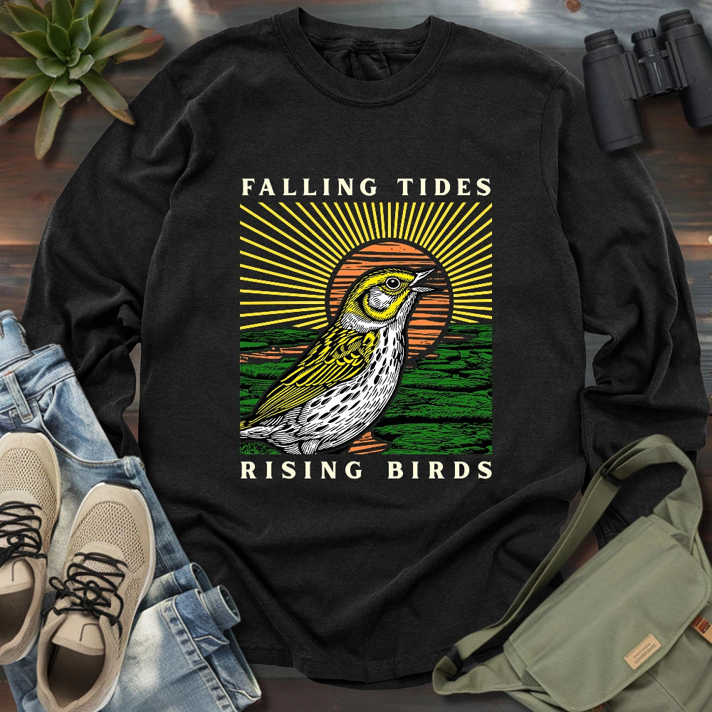 Protect Saltmarsh Sparrow Long Sleeve T-shirt
