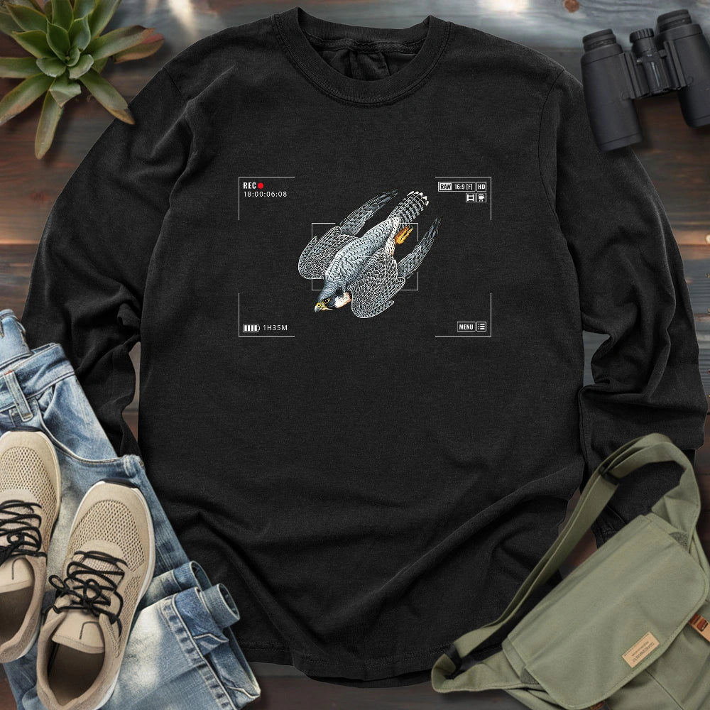 Skydiving Falcon Long Sleeve T-shirt