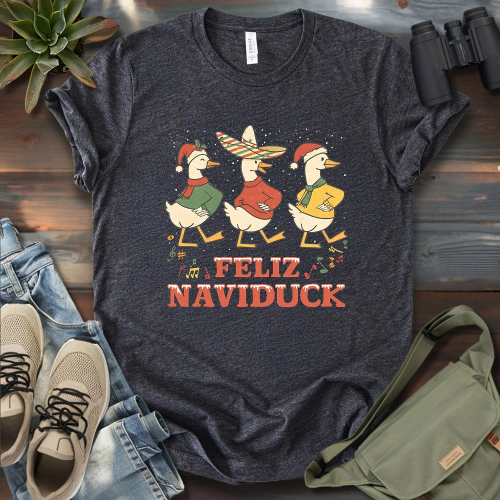 Feliz Naviduck T-shirt