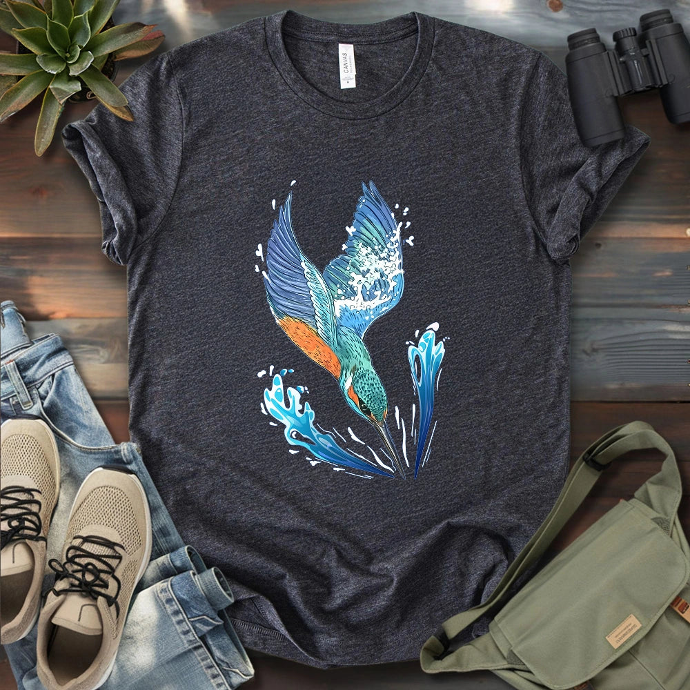 Kingfisher Diving T-shirt