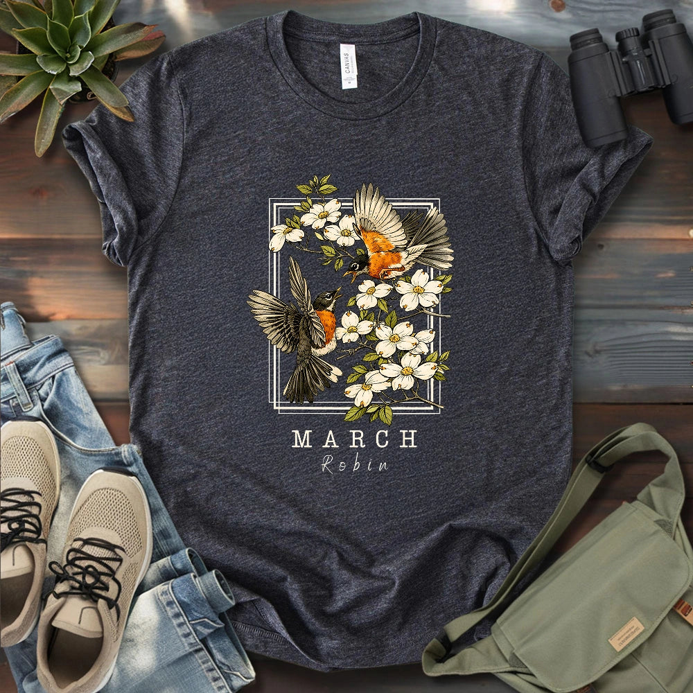 March Robin T-shirt