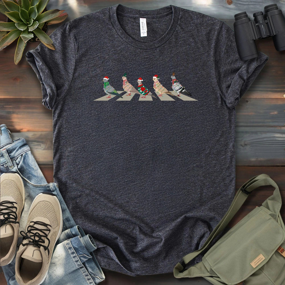Pigeons on Abbey Road T-shirt