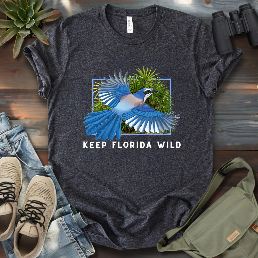 Protect Florida Scrub Jay T-shirt