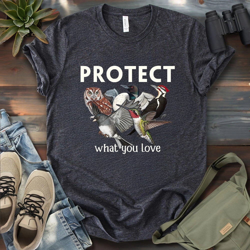 Protect The Birds T-shirt