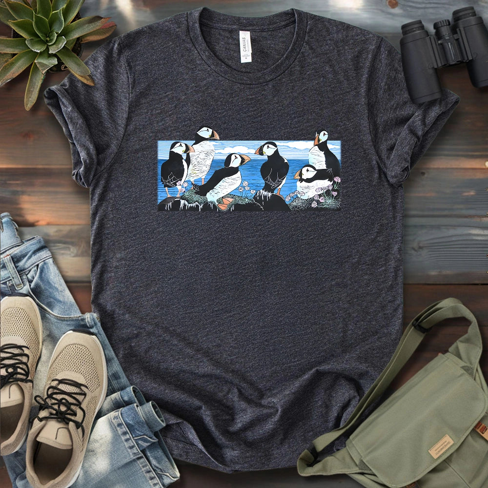 Puffin Circle T-shirt