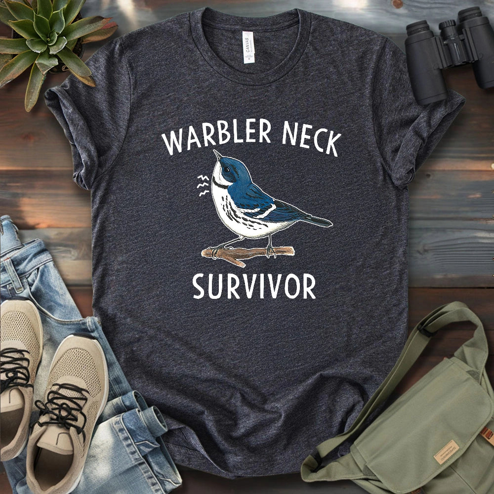 Warbler Neck Survivor T-shirt