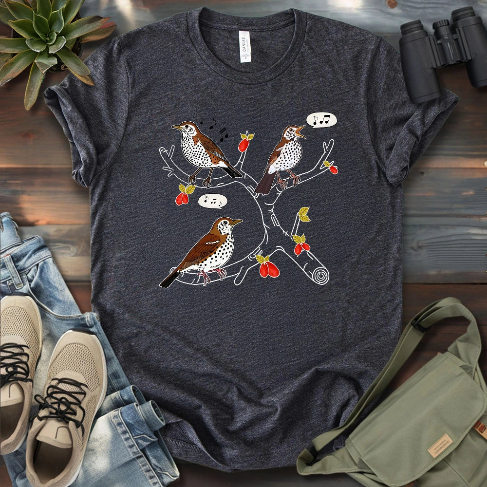 Wood Thrush's Song T-shirt