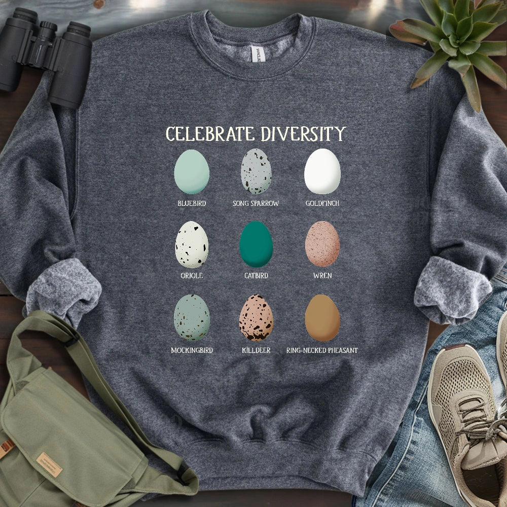 Celebrate Egg Diversity Sweatshirt
