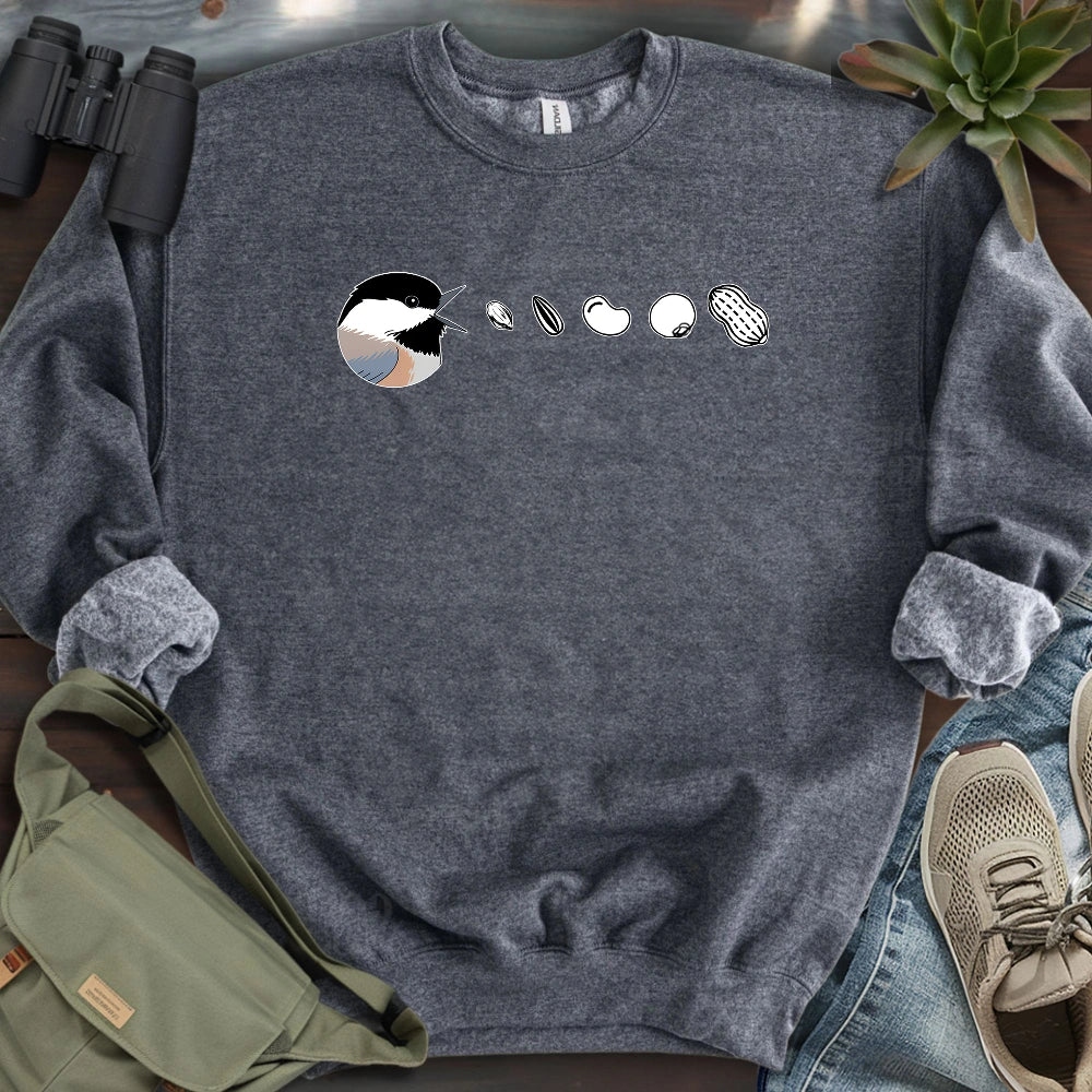 Chickadee Feast Sweatshirt