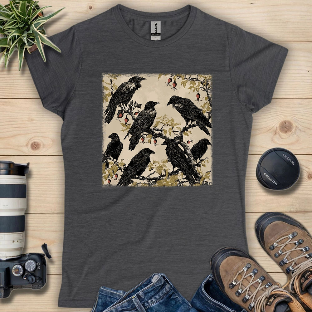 Crow's Secret Garden Women's T-shirt