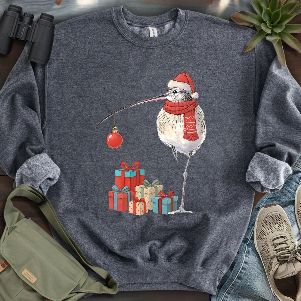 Curlew Holding Ornament Sweatshirt