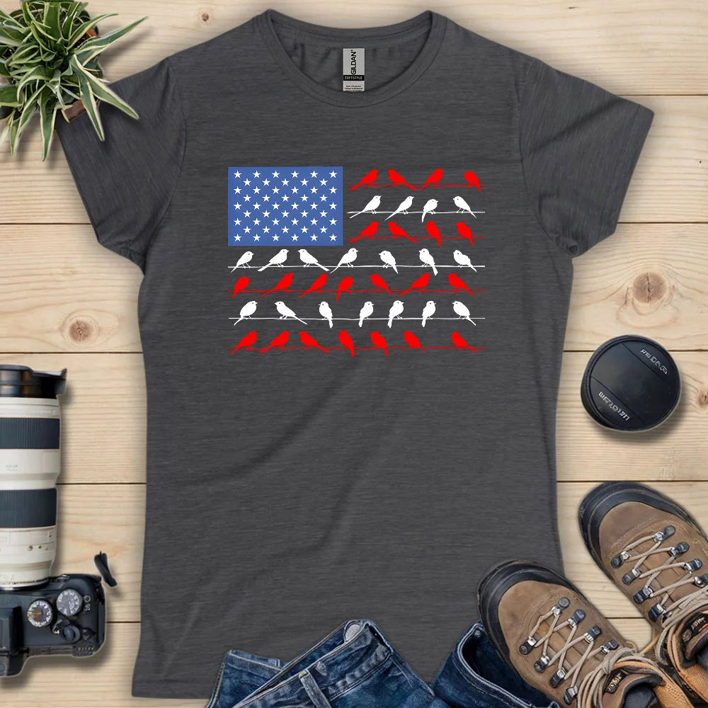 Feathered Flag Women's T-shirt