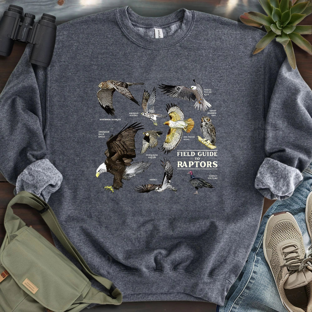 Field Guide To Raptors Sweatshirt