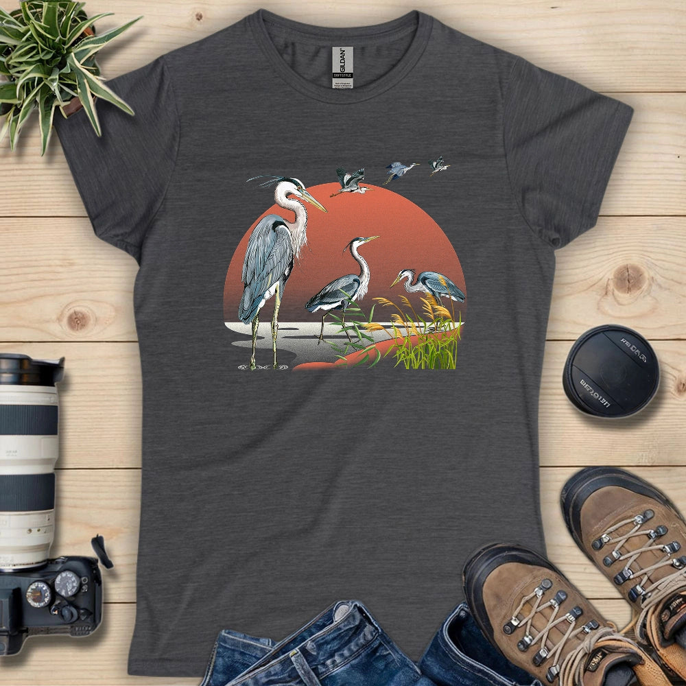 Heron Migration Women's T-shirt
