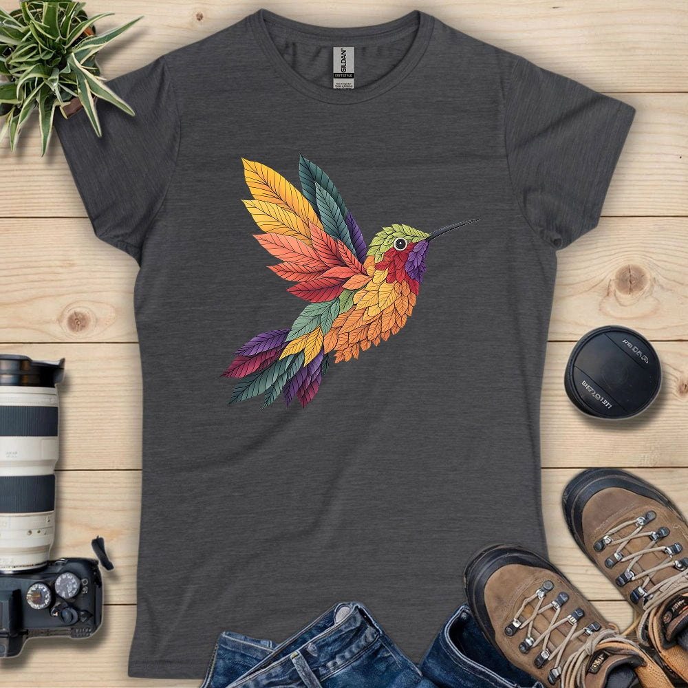 Hummingbird Made By Leaves Women's T-shirt
