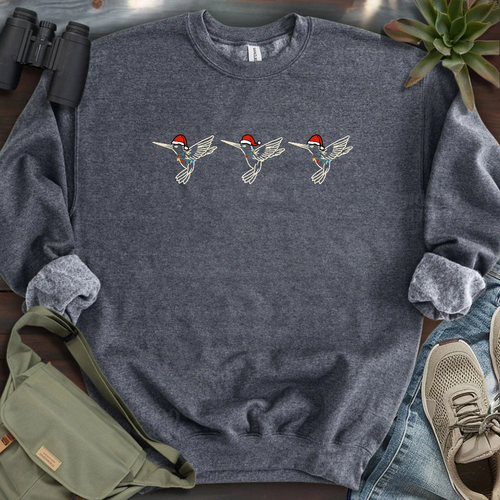 Hummingbird Santas Sweatshirt