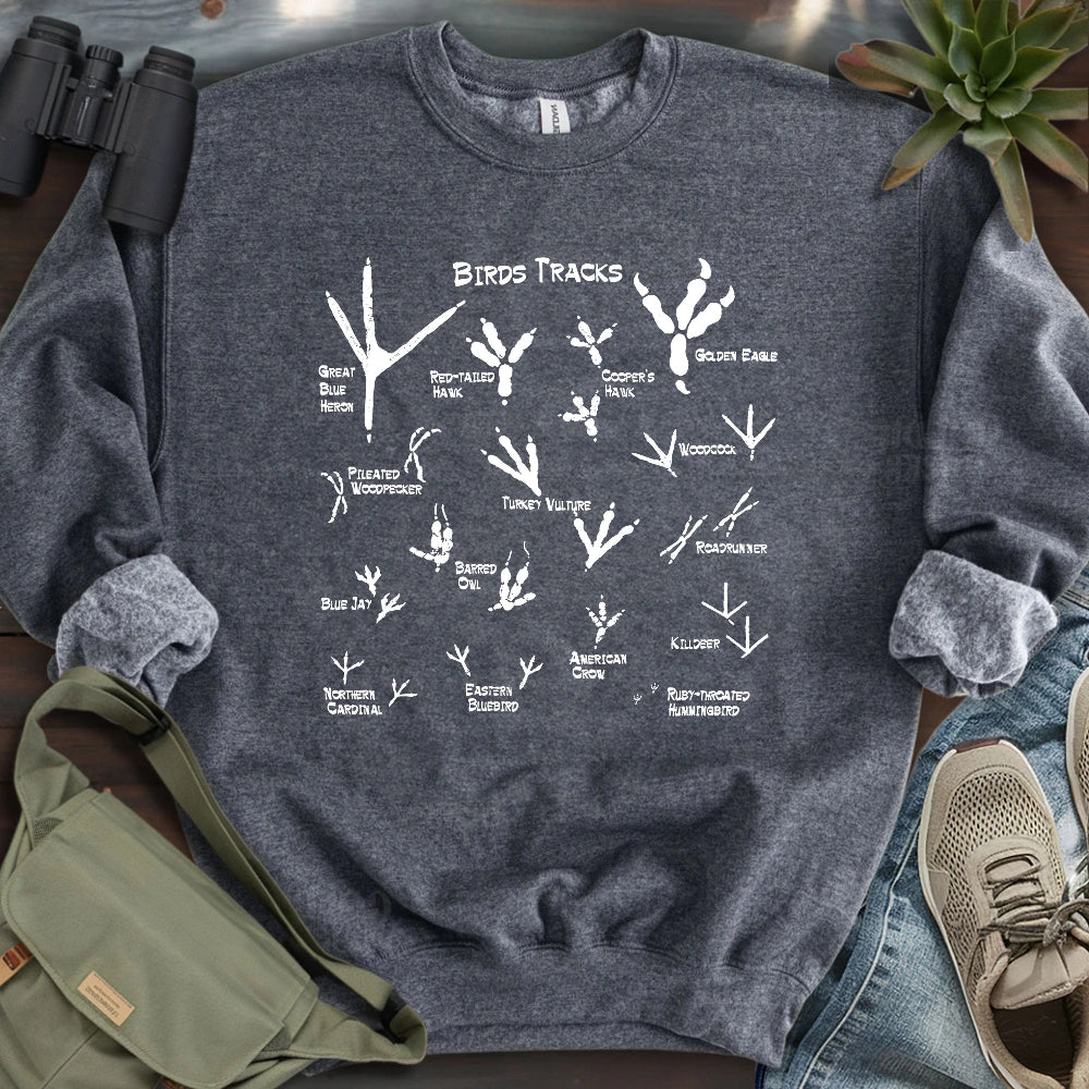ID Bird Footprints Sweatshirt