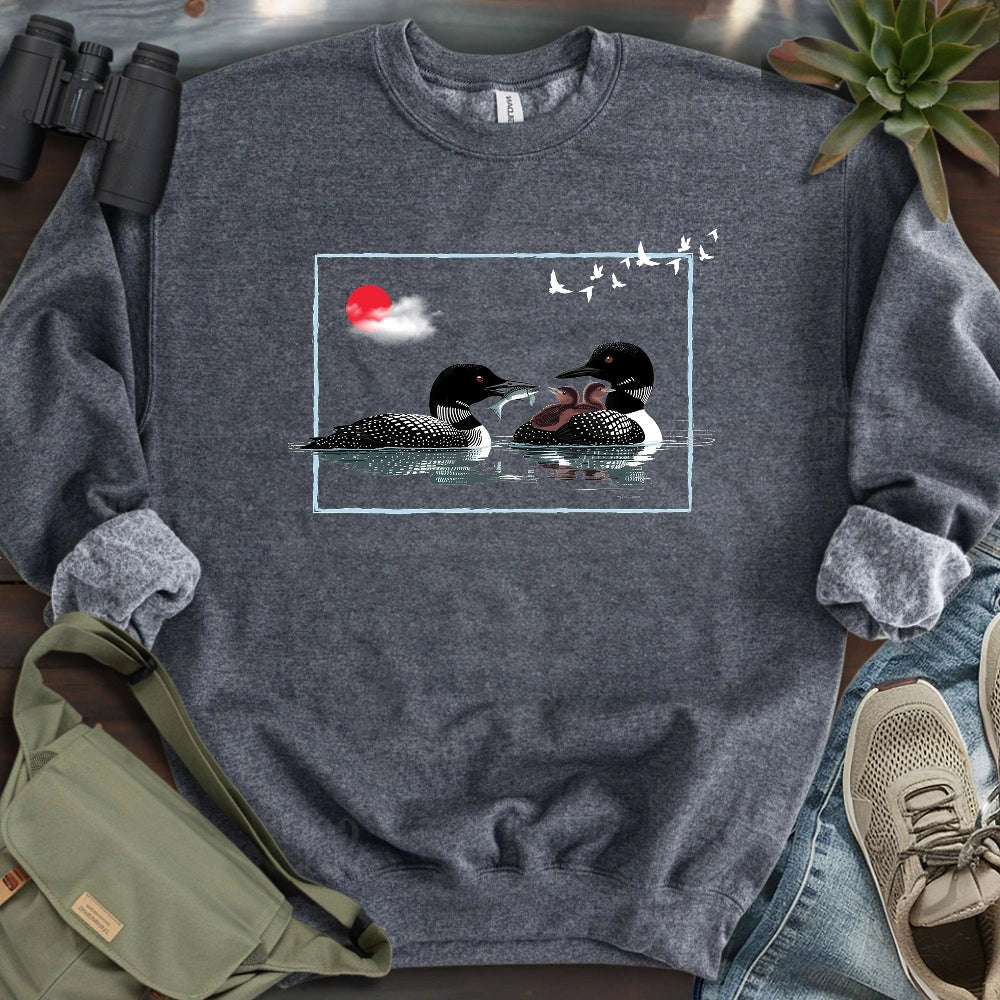 Loon Family Sweatshirt