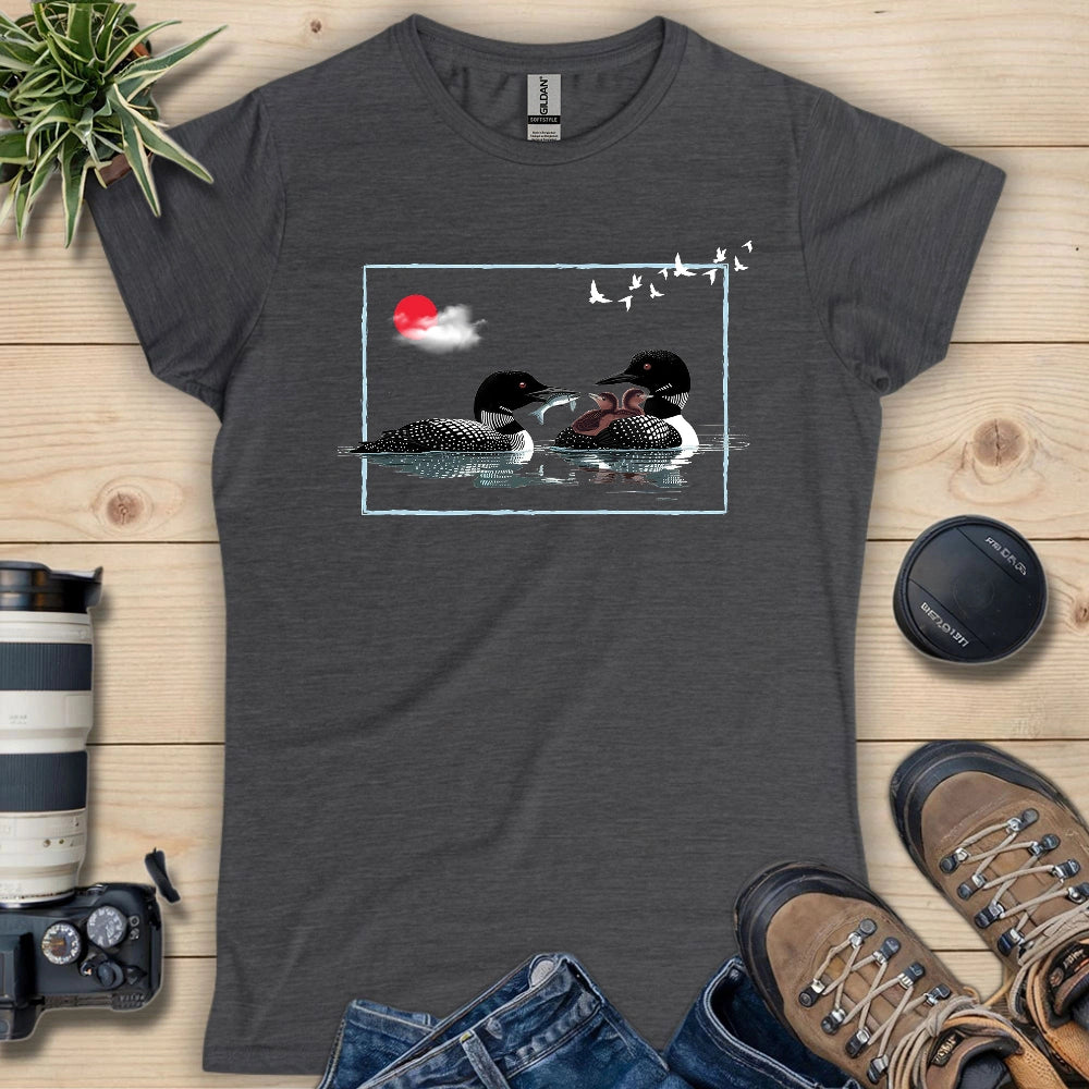 Loon Family Women's T-shirt