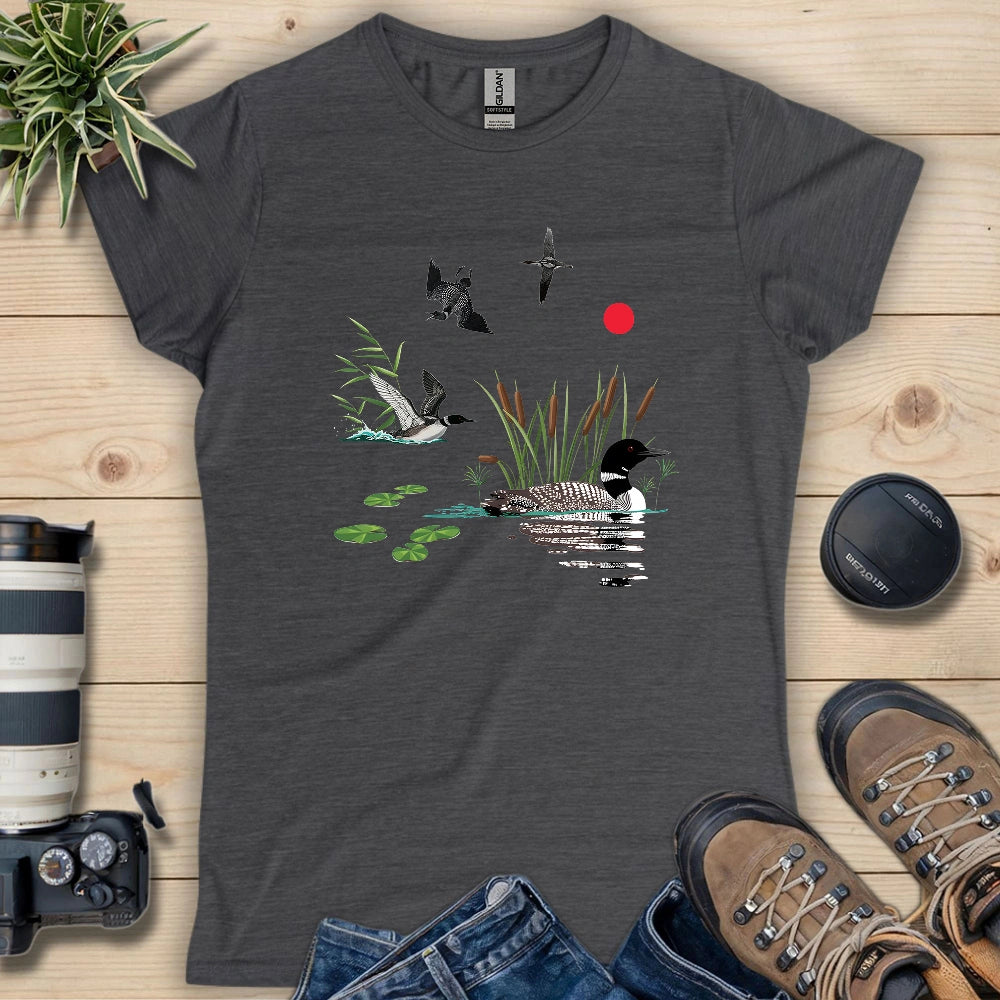 Loon Landing Women's T-shirt