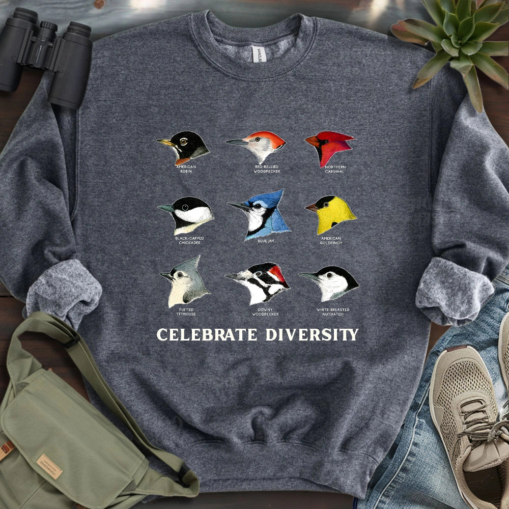 Northern Backyard Birds Sweatshirt
