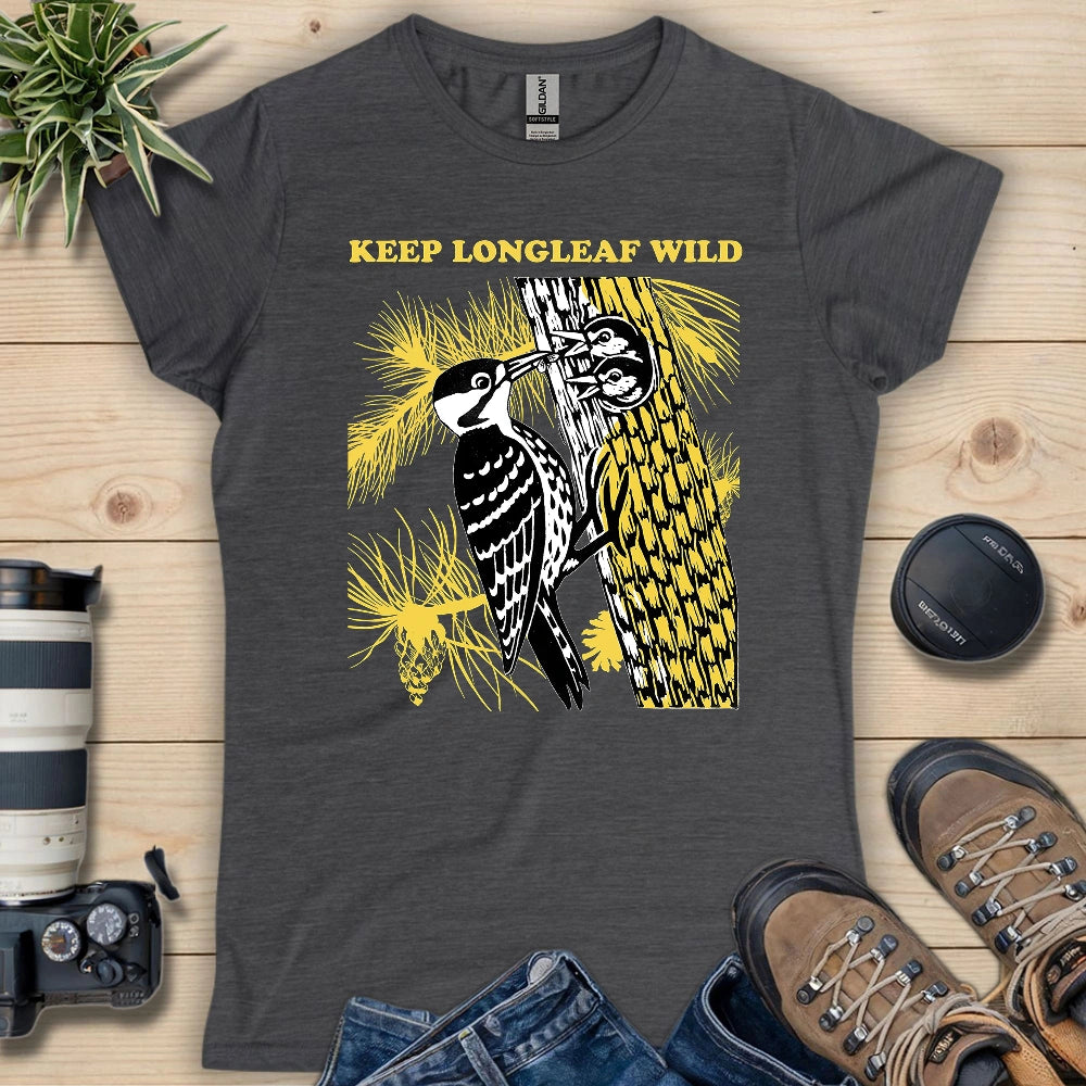 Protect Red-cocked Woodpecker Women's T-shirt