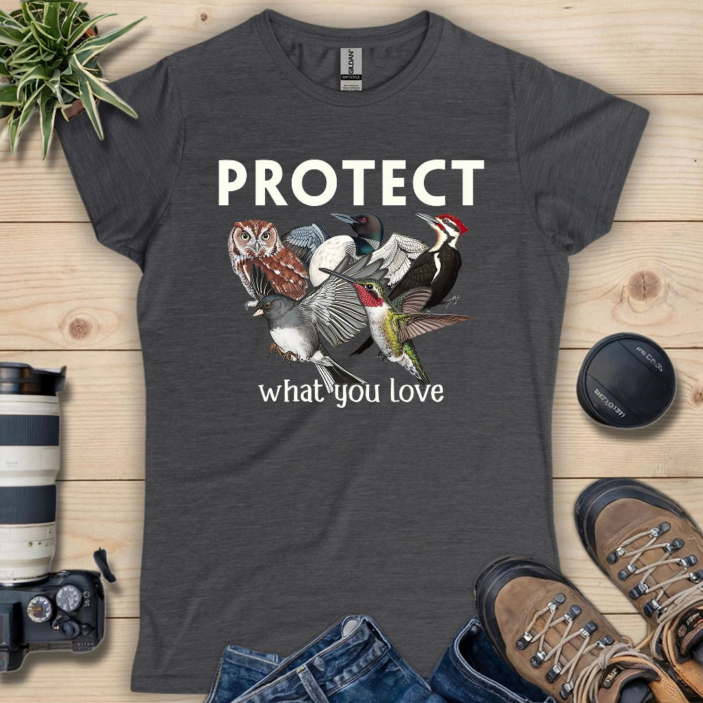 Protect The Birds Women's T-shirt