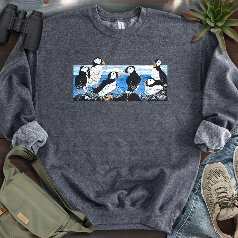 Puffin Circle Sweatshirt
