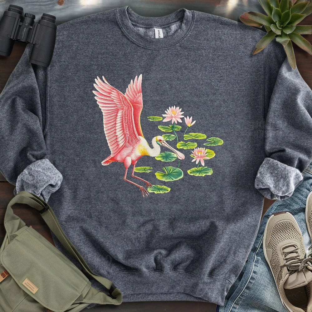 Roseate Spoonbill Sweatshirt