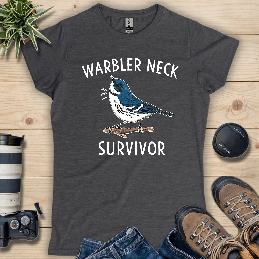 Warbler Neck Survivor Women's T-shirt