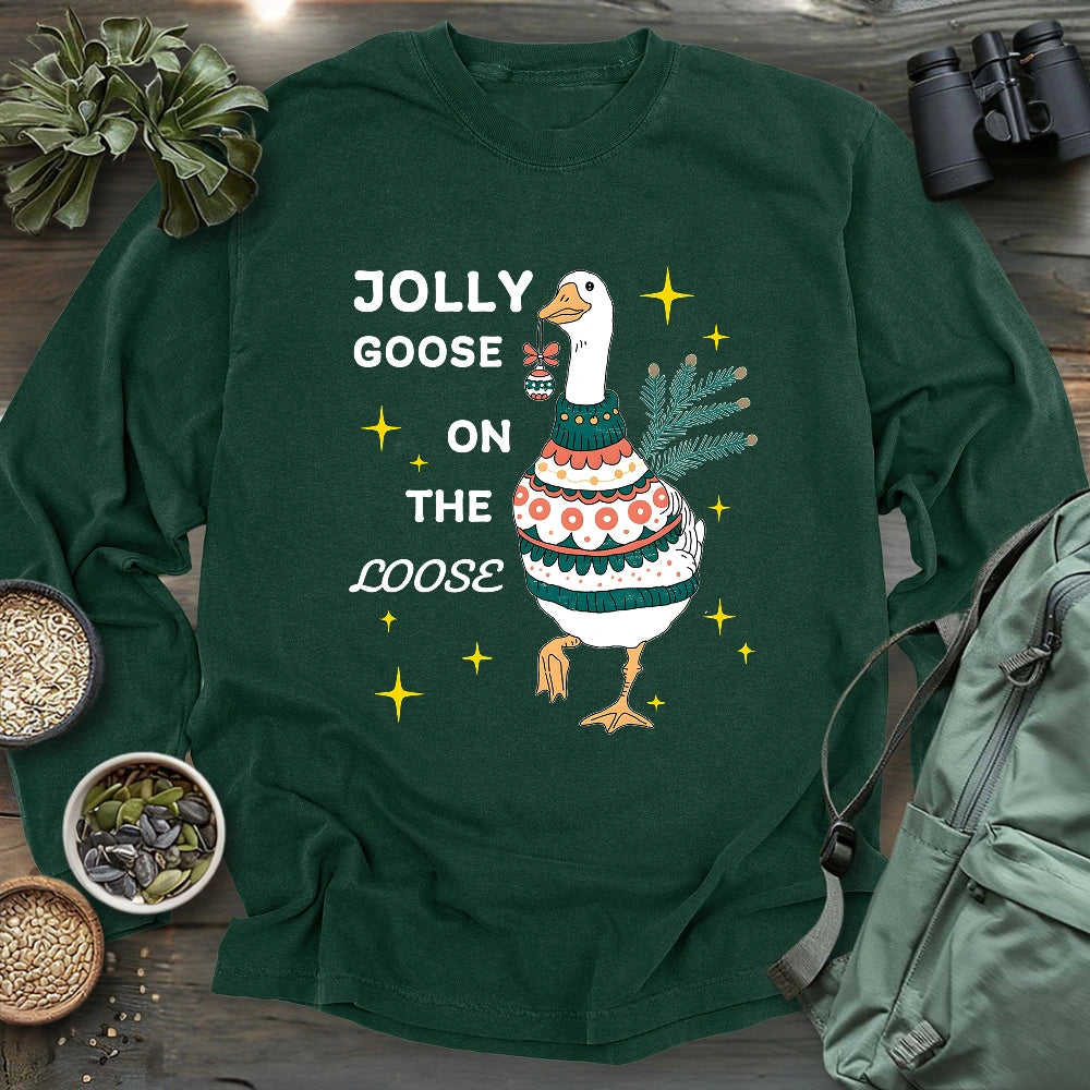 Jolly Goose On The Loose Long Sleeve T-shirt