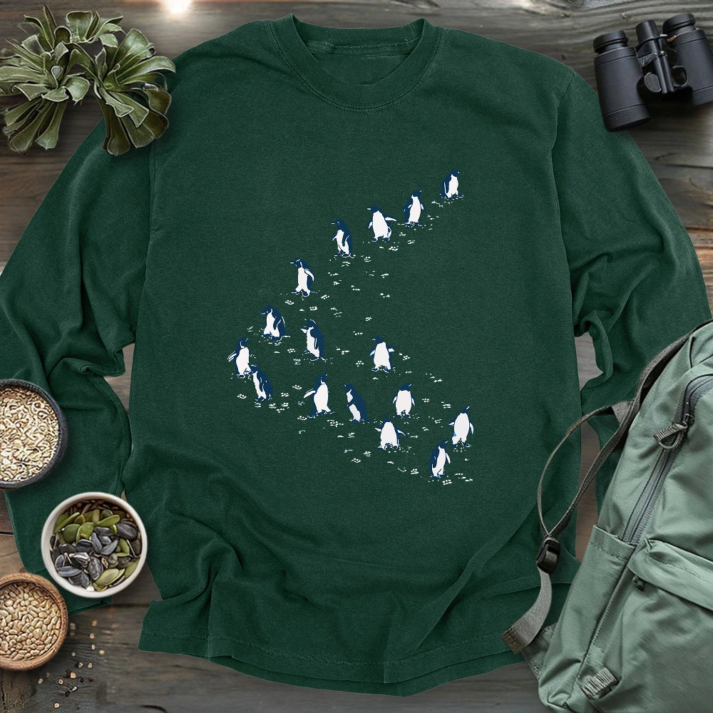 March of the Penguins Long Sleeve T-shirt