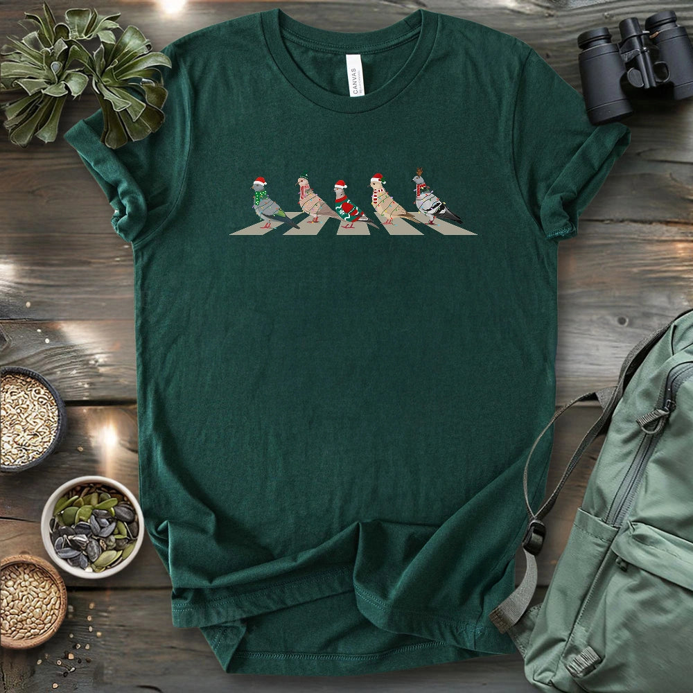 Pigeons on Abbey Road T-shirt