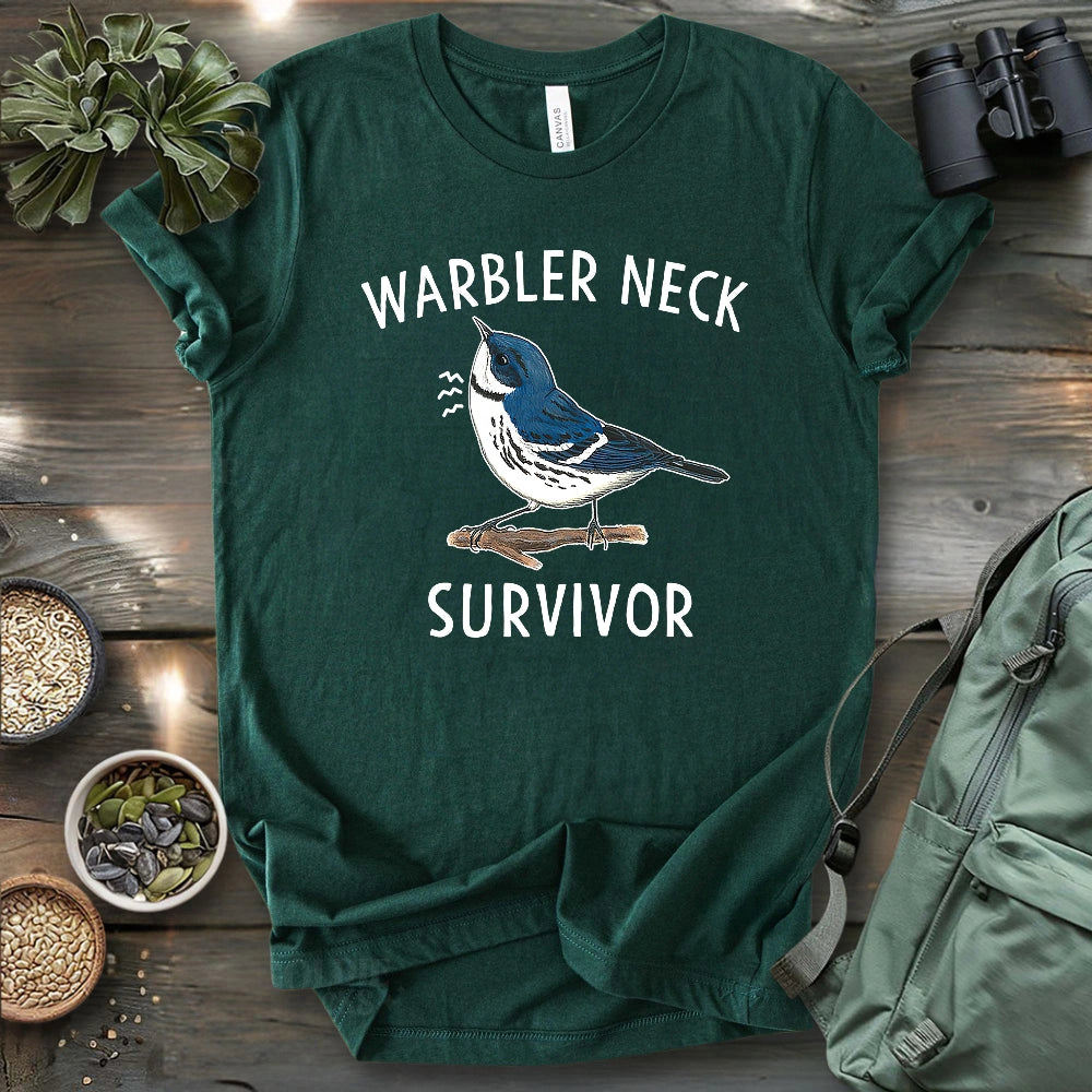 Warbler Neck Survivor T-shirt