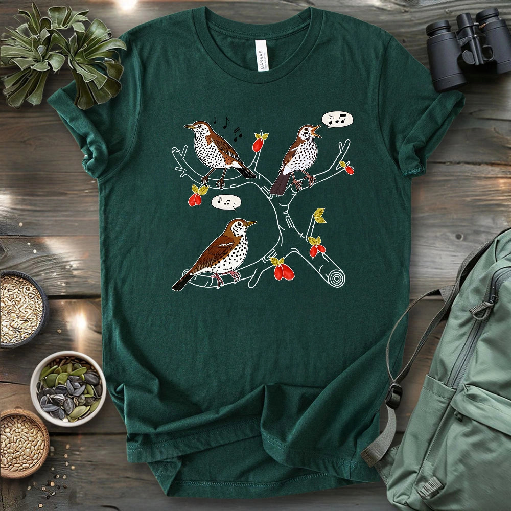 Wood Thrush's Song T-shirt