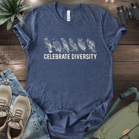 Celebrate Raptor Diversity T-shirt