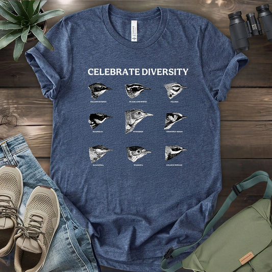 Field Guide to Warblers T-shirt