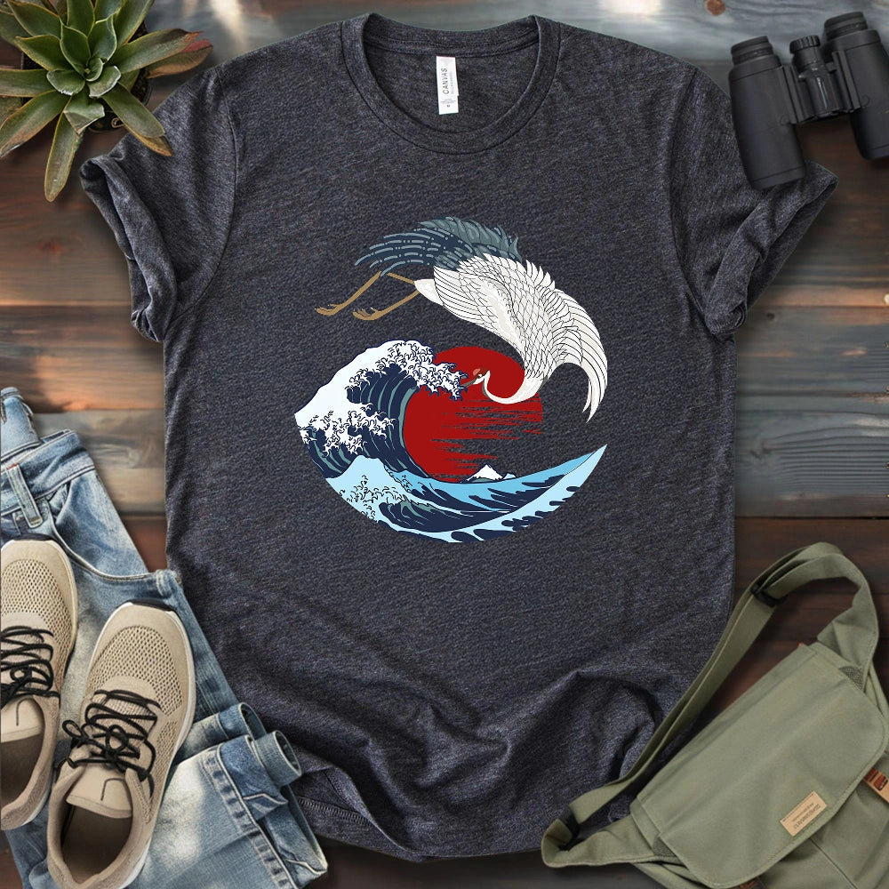 The Japanese Crane T-shirt