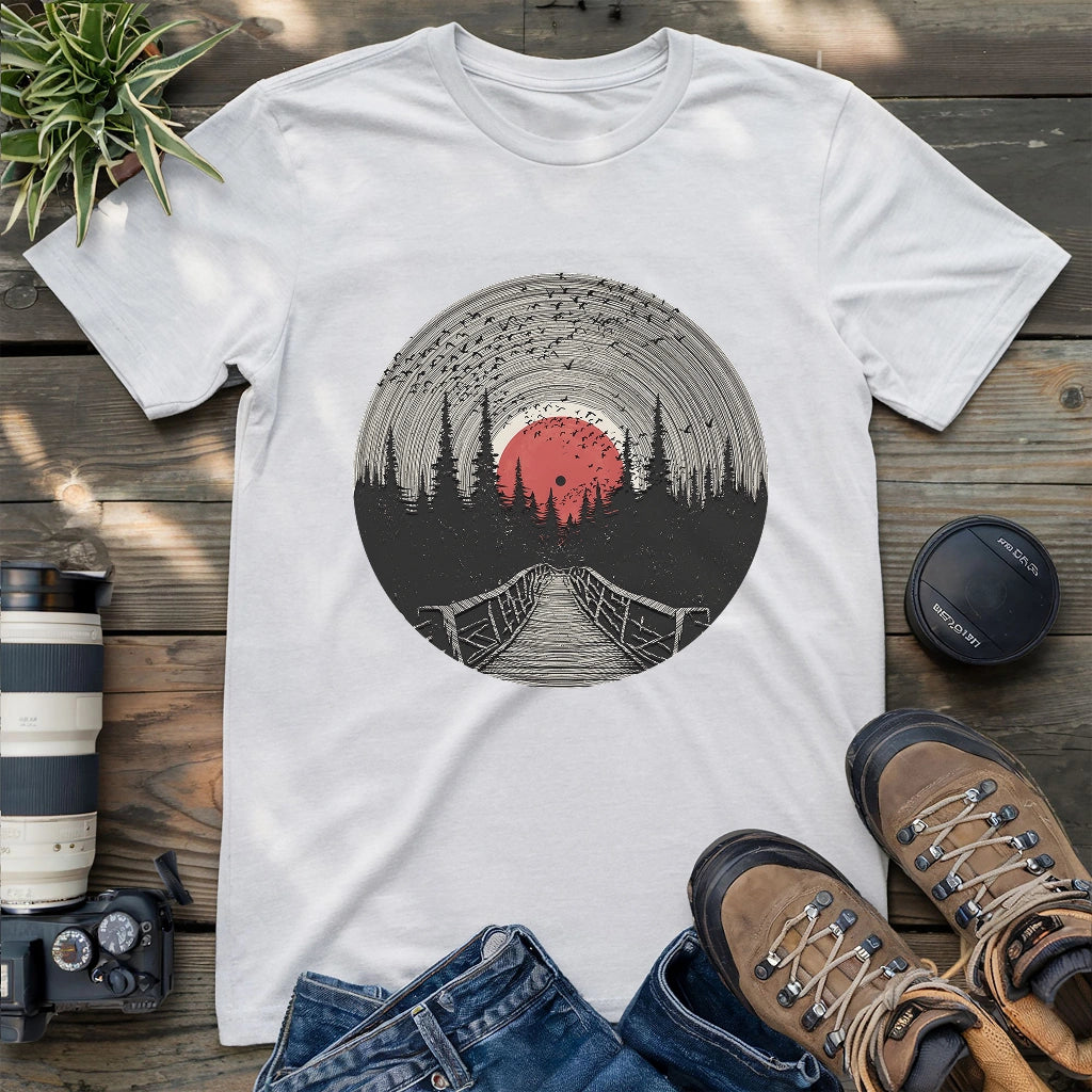 Vinyl Sunset Migration T-shirt