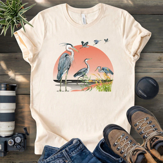 Heron Migration T-shirt